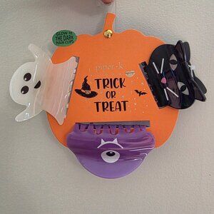 Halloween Claw Clips | Spooky Hair Accessories | Glow in the Dark Cat Ghost NEW